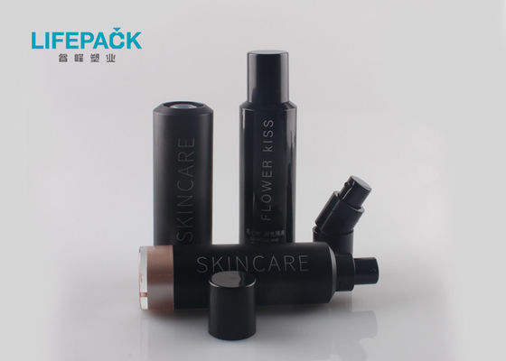 35ml PP Airless Bottle For Cosmetic Cylinder Shape Outer Bottle Painting Finish