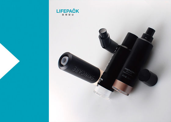 Kore Tarzı Plastik Boş Vakıf Pompa Şişesi 35ml Kapasiteli Yuvarlak Şekil