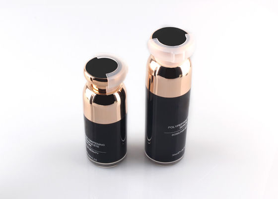 Akrilik Cap Losyon Şişesi Ambalajı, Seyahat Boyu Sıkıştırılmış Şişeler Havasız Tip